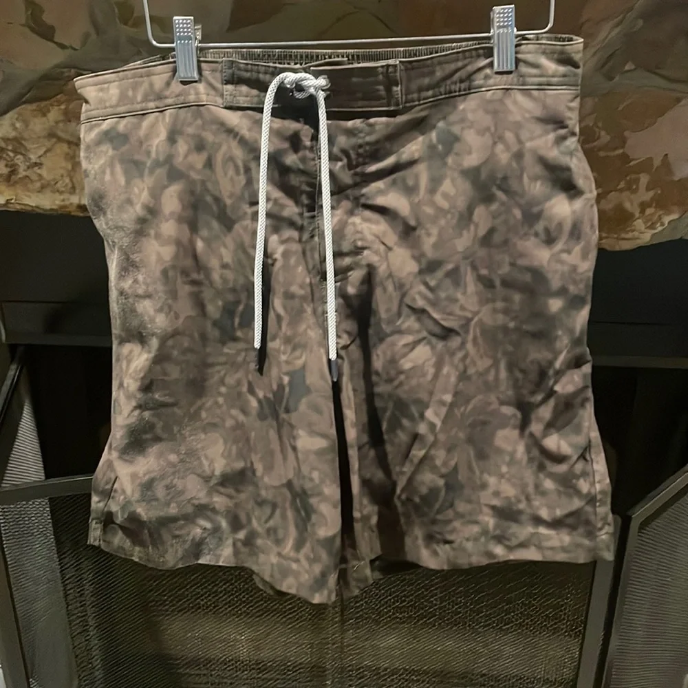 Michael Kors Camo Swim Trunks
